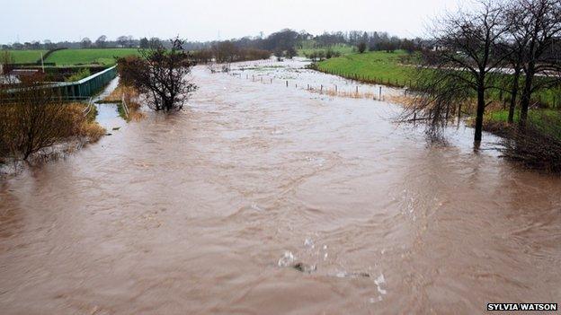 River Irvine in Kilmarnock