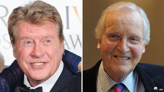 Michael Crawford and Nicholas Parsons