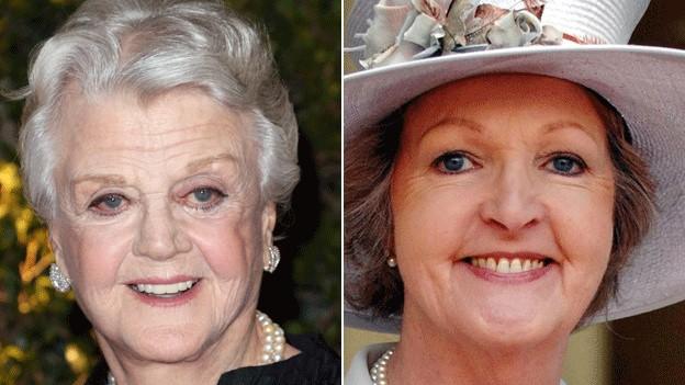 Angela Lansbury and Penelope Keith