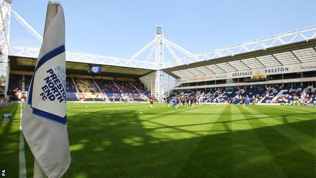 Deepdale, home of Preston North End