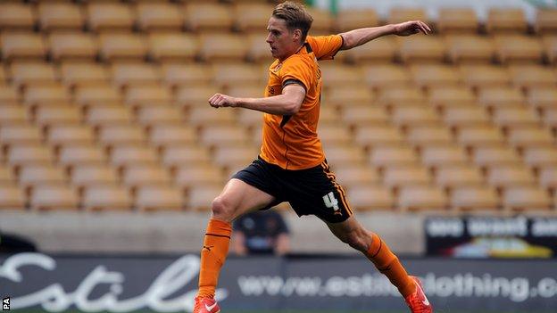 Wolves midfielder David Edwards