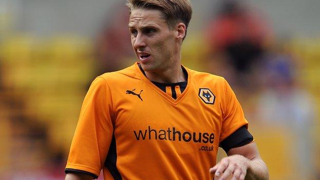 Wolves midfielder David Edwards