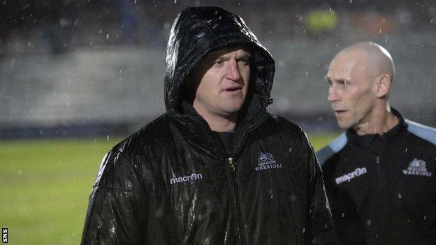 Glasgow Warriors coach Gregor Townsend