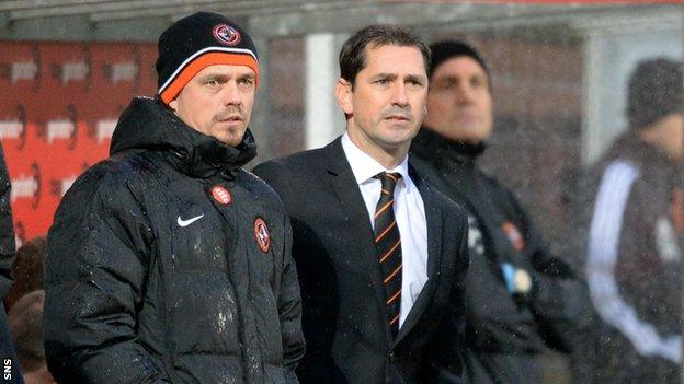 Dundee United's Jackie McNamara