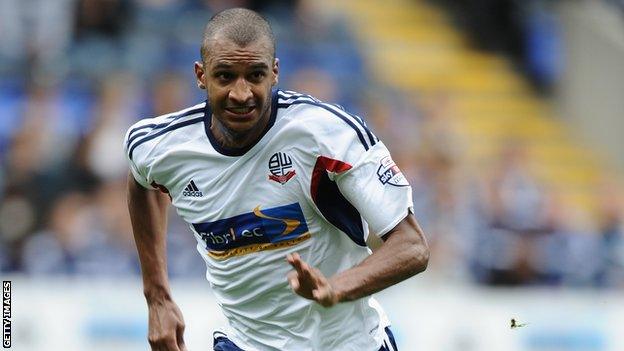 Bolton striker David Ngog