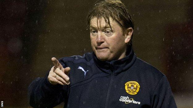 Motherwell boss Stuart McCall