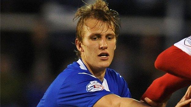 Fulham's on-loan Birmingham City defender Dan Burn