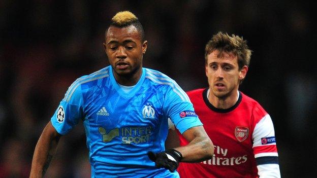 Jordan Ayew (left)