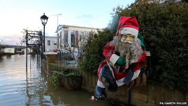 Little Venice Country Park in Yalding on 2 January