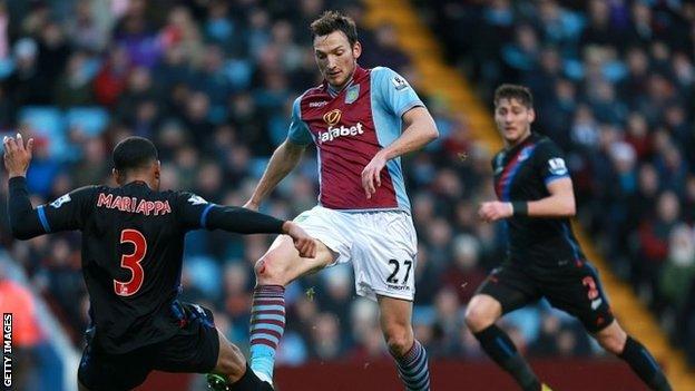 Aston Villa striker Libor Kozak