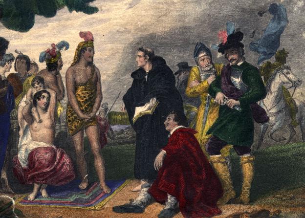 Missionaries in South America in the 16th Century