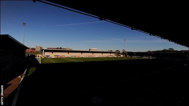 Burton Albion's Pirelli Stadium