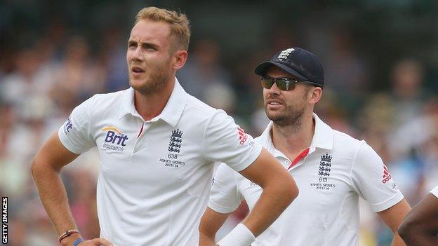 Stuart Broad & James Anderson