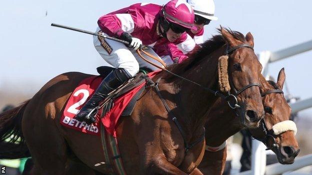 Bryan Cooper winning on First Lieutenant at Aintree in April