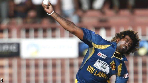 Sri Lanka bowler Lasith Malinga