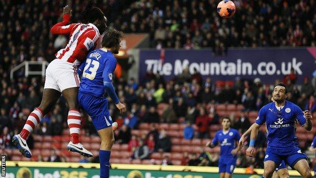 Stoke striker Kenwyne Jones