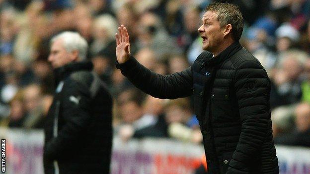 Cardiff manager Ole Gunnar Solskjaer