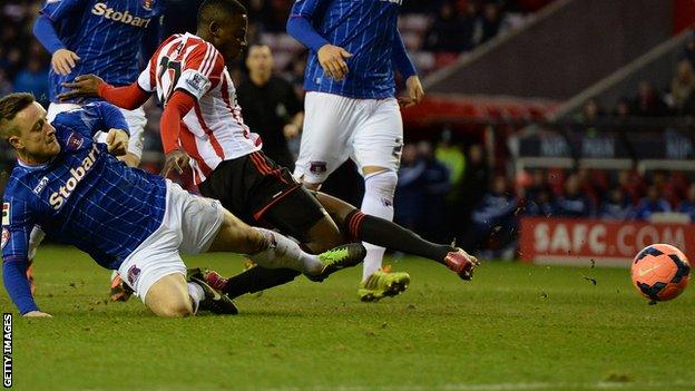 El Hadji Ba scores for Sunderland