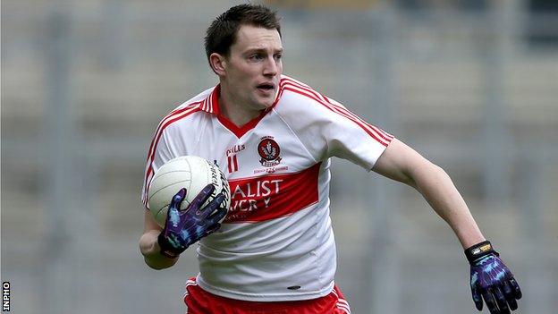 James Kielt scored one of Derry's goals