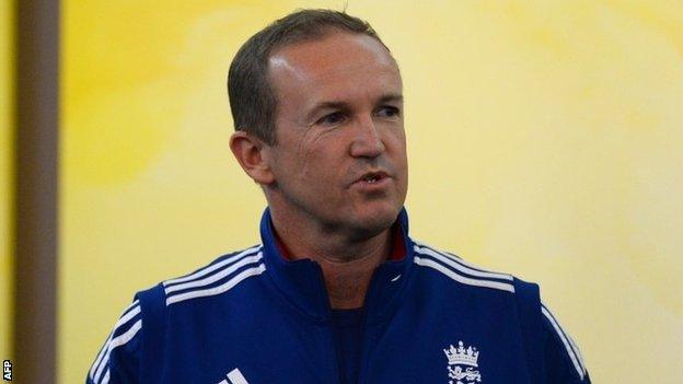 England coach Andy Flower