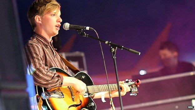 George Ezra at Glastonmbury