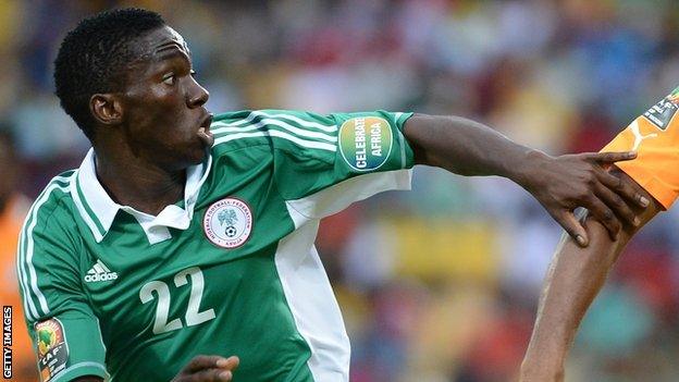 Nigeria's Kenneth Omeruo