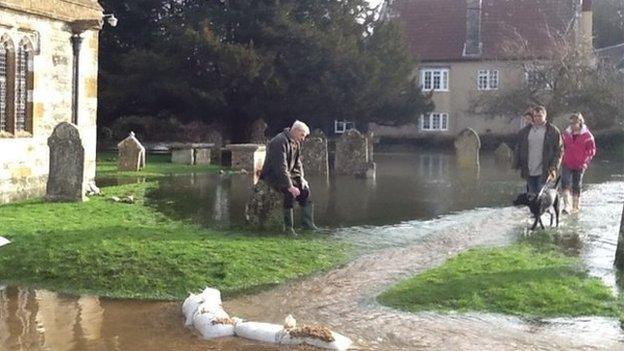 Charminster flooding