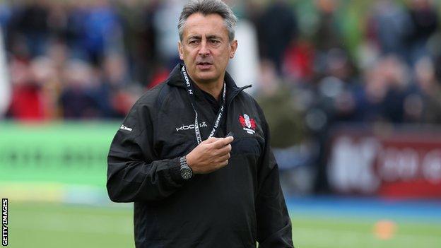 Gloucester coach Nigel Davies