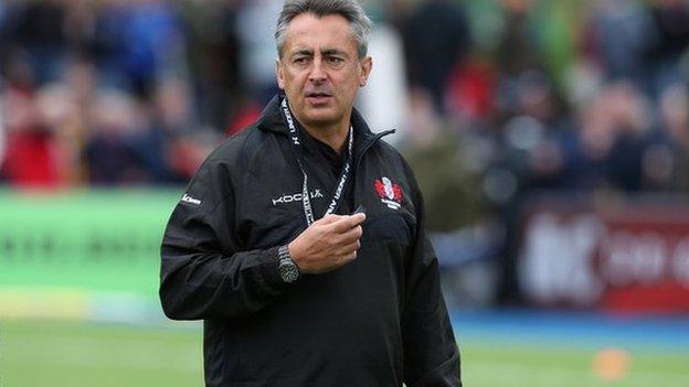 Gloucester coach Nigel Davies