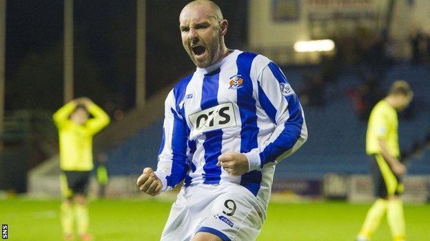 Kilmarnock striker Kris Boyd