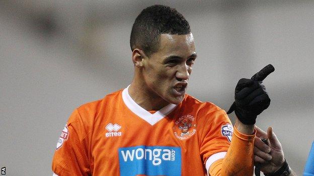 Tom Ince Blackpool