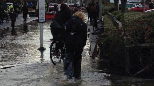 Flooding near Botley Road