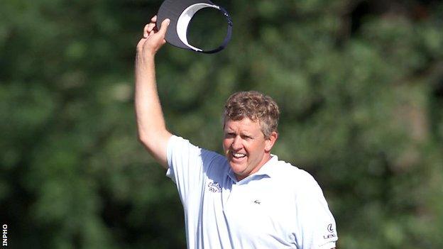 Colin Montgomerie won the Irish Open when it was staged at Fota Island in 2001