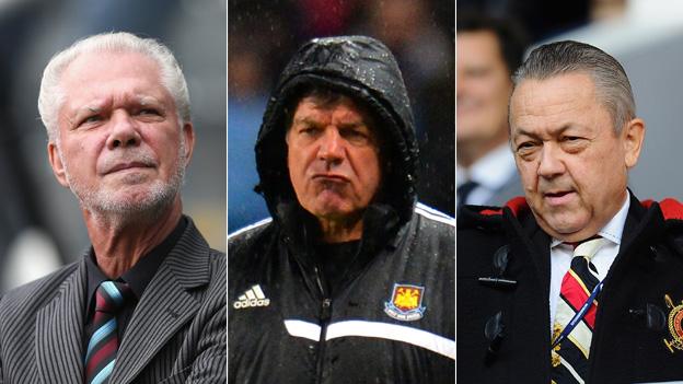 David Gold, Sam Allardyce, David Sullivan