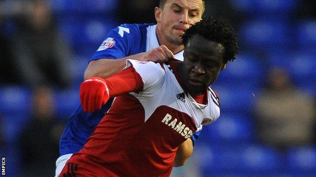 Middlesbrough forward Kei Kamara