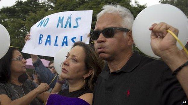 Venezuelan Actress Elba Escobar and her husband Francisco Oilvares