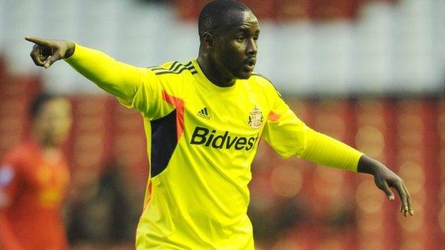 Sunderland midfielder Cabral