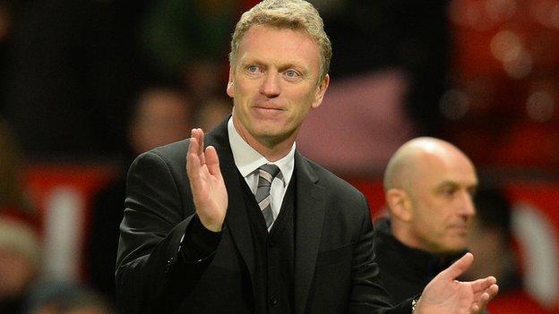 Manchester United manager David Moyes