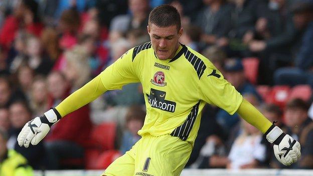 Walsall keeper Richard O'Donnell