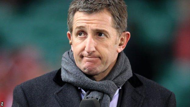 BBC commentator and former Wales rugby international Jonathan Davies