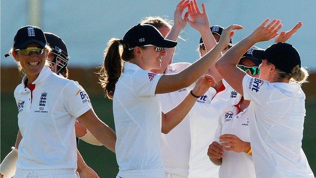 England celebrate