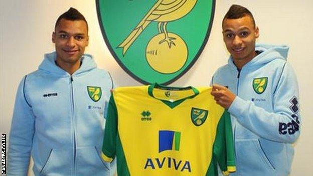 Josh and Jacob Murphy Norwich City