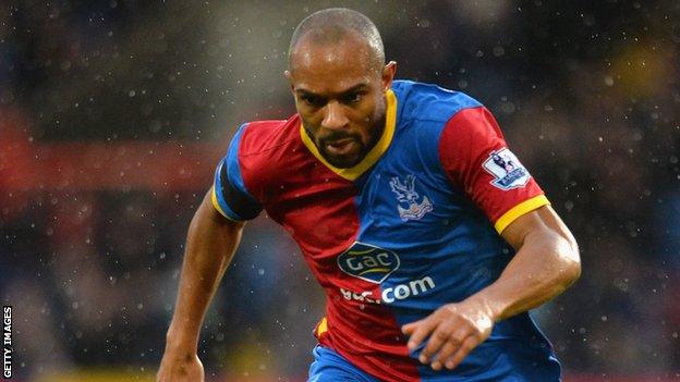 Crystal Palace defender Danny Gabbidon