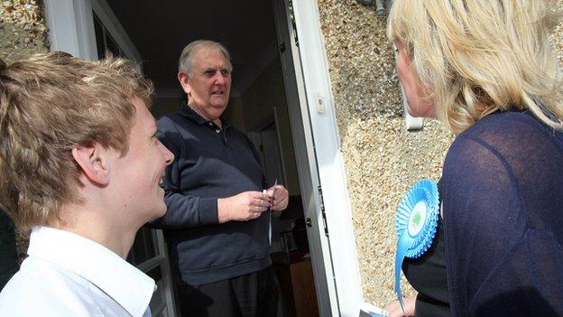 Tory candidate Caroline Dinenage