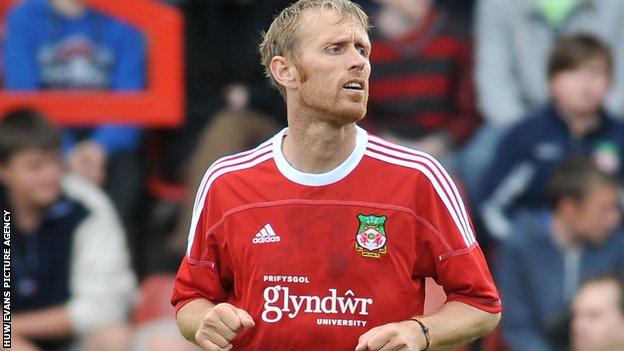 Wrexham striker Brett Ormerod