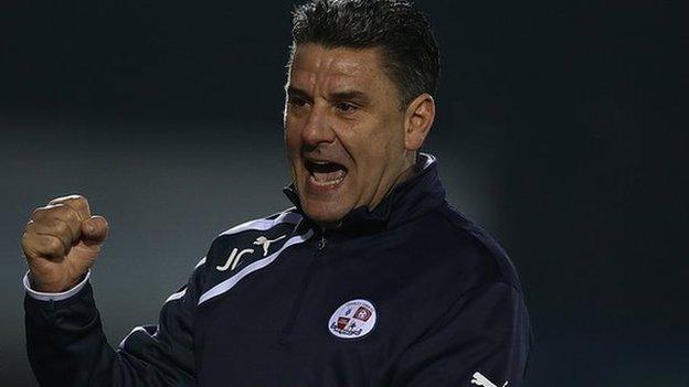 Crawley manager John Gregory