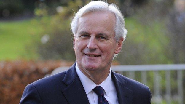 EU Commissioner Michel Barnier, 19 Dec 13