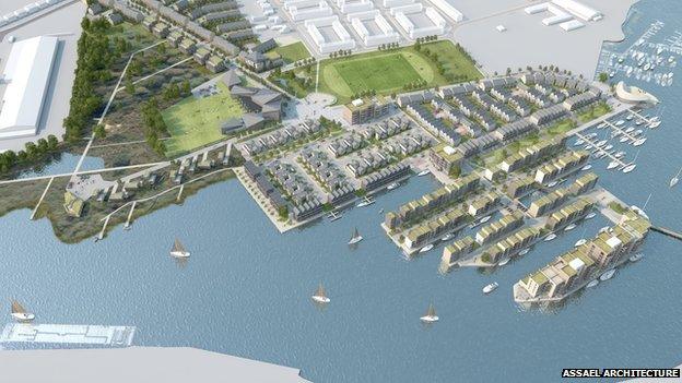 Lake Lothing development, Lowestoft