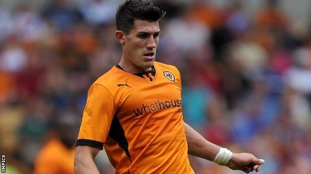 Wolves central defender Danny Batth