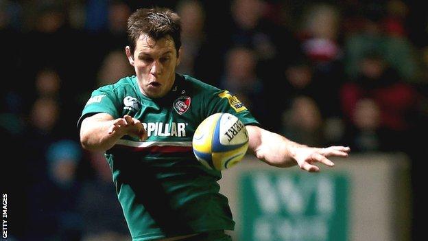 Leicester Tigers lock Louis Deacon